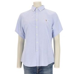 Second life - Koszula damska Polo Ralph Lauren Slim Fit - Jak nowy. Niebieskie koszule RALPH LAUREN, l, bez wzorów, z tkaniny, eleganckie, bez kołnierzyka, bez ramiączek. Za 170.36 zł.