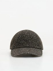 Czapka w panterkę - brązowy. Brązowe czapki Reserved, bez wzorów. Za 59.99 zł.