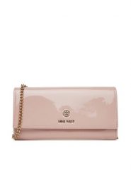 Nine West Torebka NW-W1-013-SS25 Różowy. Czerwone torebki klasyczne Nine West, bez wzorów, z materiału, bez dodatków. Za 119.99 zł.