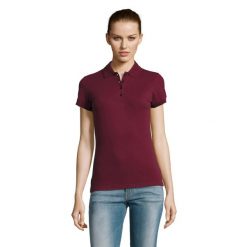 Damska Koszulka Polo Passion. Brązowe koszulki polo SOL'S, s, bez wzorów, bez kołnierzyka, bez ramiączek. Za 68.99 zł.