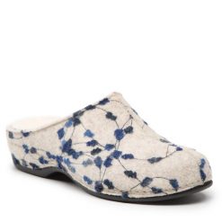 Kapcie Berkemann. Brązowe obuwie domowe Berkemann, bez wzorów, bez zapięcia. Za 319.99 zł.