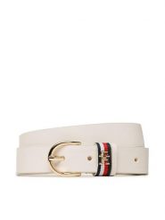 Tommy Hilfiger Pasek Damski Th Timeless 2.5 Corp AW0AW14802 Biały. Białe paski TOMMY HILFIGER, bez wzorów, ze skóry. Za 129.99 zł.
