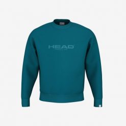 Head Motion Bluza Unisex GreenM. Niebieskie bluzy Head, bez wzorów, bez kaptura. Za 397.65 zł.