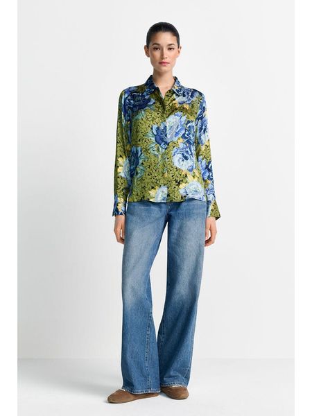 Rich & Royal Koszula w kolorze khaki rozmiar: 44. Brązowe koszule Rich & Royal, bez wzorów, bez kołnierzyka, bez ramiączek. Za 224.95 zł.