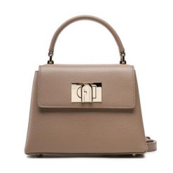 Torebka Furla. Brązowe torebki klasyczne Furla, bez wzorów, bez dodatków. Za 1,849.00 zł.