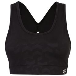 Biustonosz Sportowy Damski Szewron Swift. Czarne bielizna sportowa Dare 2b, s, bez wzorów. Za 57.99 zł.