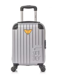 Les P´tites Bombes Walizka w kolorze srebrnym - 32 x 46 x 20 cm rozmiar: onesize. Szare walizki bez wzorów. Za 108.99 zł.