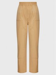 Carhartt WIP Spodnie materiałowe Unisex Montana I030622 Beżowy Regular Fit. Brązowe spodnie materiałowe Carhartt WIP, s, bez wzorów, z materiału. Za 439.99 zł.