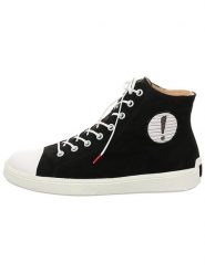 Think! Skórzane sneakersy w kolorze czarnym rozmiar: 40,5. Czarne trampki Think!, bez wzorów, bez zapięcia. Za 289.88 zł.