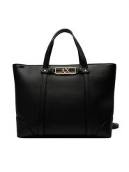 Armani Exchange Torebka XW002609 AF15632 UC010 Czarny. Czarne shopper Armani Exchange, bez wzorów, ze skóry, bez dodatków. Za 709.99 zł.