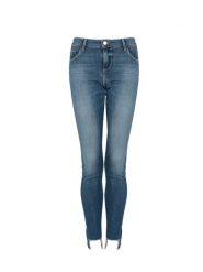 Guess Jeansy "Super High Skinny" | W2RA03 D4KJ1 | Kobieta | Niebieski. Niebieskie jeansy Guess, s, z aplikacjami. W wyprzedaży za 299.00 zł.