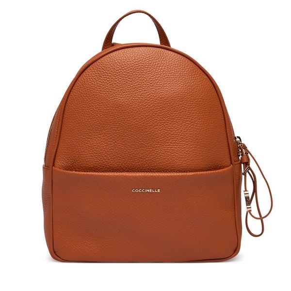 Plecak Coccinelle. Brązowe plecaki Coccinelle, bez wzorów. Za 1,289.00 zł.