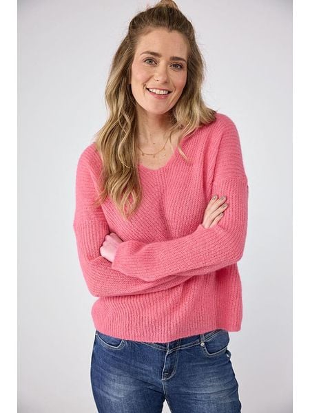 LIEBLINGSSTÜCK Sweter "Aliena" w kolorze jasnoróżowym rozmiar: 40. Różowe swetry LIEBLINGSSTÜCK, bez wzorów, z wełny, bez ramiączek. Za 249.95 zł.