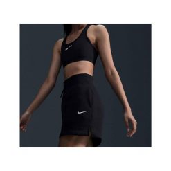 Biustonosz sportowy Nike średnie wsparcie. Czarne bielizna sportowa Nike, xs, bez wzorów, z materiału. Za 141.00 zł.
