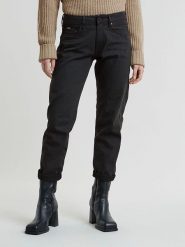 G-Star Dżinsy "Kate" - Boyfriend fit - w kolorze czarnym rozmiar: W31/L30. Czarne jeansy G-Star, l, z aplikacjami. Za 215.71 zł.