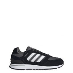 Run 80s Shoes. Białe obuwie sportowe Adidas, z gumy, bez zapięcia. W wyprzedaży za 299.25 zł.