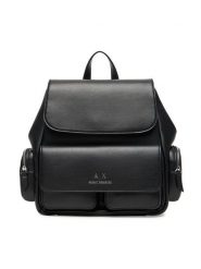 Armani Exchange Plecak XW001923 AF12589 UC001 Czarny. Czarne plecaki Armani Exchange, bez wzorów, ze skóry. Za 759.99 zł.
