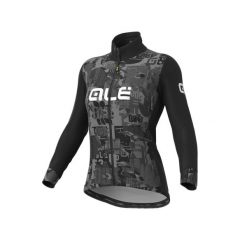 Kurtka rowerowa damska Alé Cycling Solid Break. Czarne kurtki sportowe ALÉ CYCLING, l, bez wzorów, bez kaptura, rowerowe. W wyprzedaży za 433.99 zł.