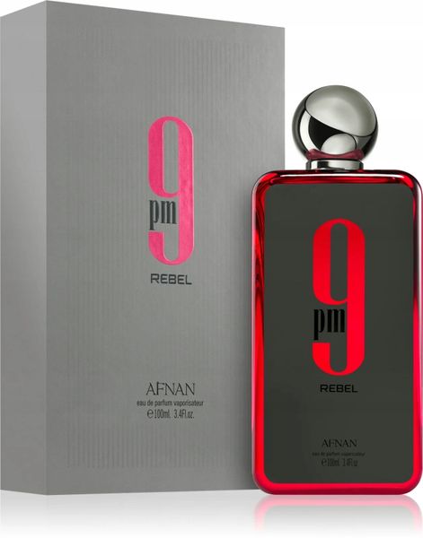 9 pm Rebel EDP 100 ml woda perfumowana unisex. Perfumy damskie afnan. Za 206.64 zł.