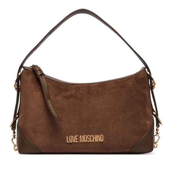 Torebka LOVE MOSCHINO. Brązowe torebki klasyczne Love Moschino, bez wzorów, bez dodatków. Za 879.99 zł.
