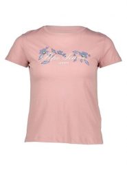 Pepe Jeans Koszulka w kolorze jasnoróżowym rozmiar: S. Różowe bluzki Pepe Jeans, s, bez wzorów, z bawełny, bez kołnierzyka, bez ramiączek. Za 70.41 zł.