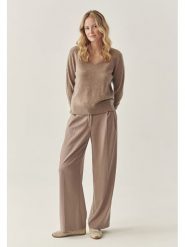 TATUUM Kaszmirowy sweter w kolorze beżowym rozmiar: XXL. Brązowe swetry Tatuum, xxl, bez wzorów, z kaszmiru, bez ramiączek. Za 334.95 zł.
