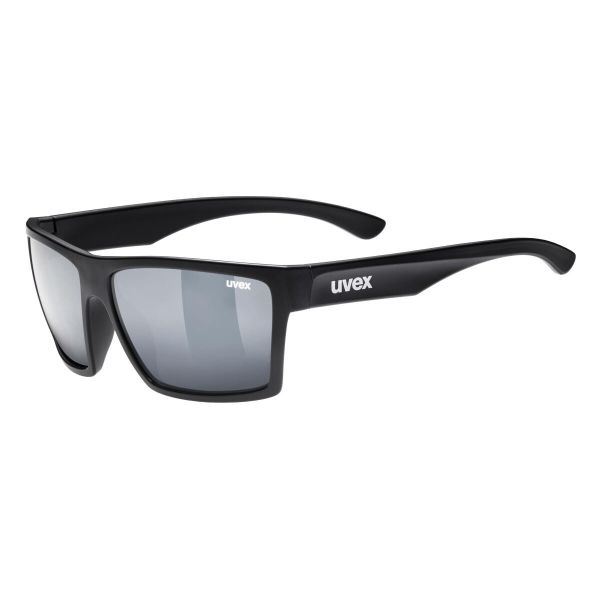 Okulary Uvex przeciwsłoneczne Lgl 29 Black Matt Silver. Czarne okulary przeciwsłoneczne UVEX, bez wzorów, sportowe. Za 151.99 zł.