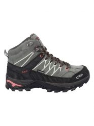 CMP Skórzane buty trekkingowe "Rigel Mid" w kolorze szarym rozmiar: 38. Szare trekkingi CMP, outdoorowe. Za 334.95 zł.