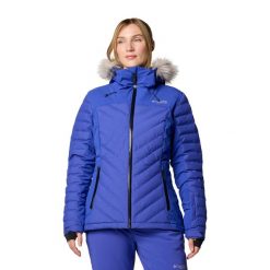 Kurtka narciarska damska Columbia Bird Mountain III Ins. Niebieskie kurtki narciarskie Columbia, m, bez wzorów, bez kaptura, narciarskie. Za 789.99 zł.