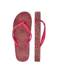 Juicy Couture Japonki 800292 Różowy. Czerwone klapki Juicy Couture, bez wzorów, z syntetyku, bez obcasa. Za 79.99 zł.