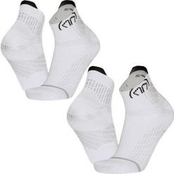Skarpety do biegania dla doroslych Sidas Run Anatomic Ankle zestaw 2 par. Białe skarpety SIDAS, bez wzorów, z elastanu. Za 149.00 zł.