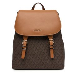 Plecak MICHAEL Michael Kors. Brązowe plecaki MICHAEL Michael Kors, bez wzorów. Za 1,559.00 zł.