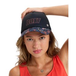 Czapka Trucker dla Kobiety BEAUTIFUL MORNING. Szare czapki Roxy, bez wzorów, z materiału. Za 129.99 zł.
