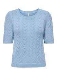 ONLY Sweter w kolorze błękitnym rozmiar: M. Niebieskie swetry Only, m, bez wzorów, bez ramiączek. Za 70.41 zł.