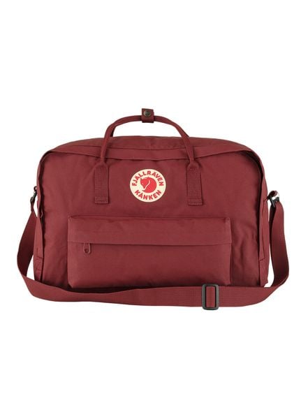 Torba miejska Fjallraven Kanken Weekender - ox red. Czerwone torby na laptopa Fjällräven, bez wzorów, z tkaniny. Za 975.55 zł.