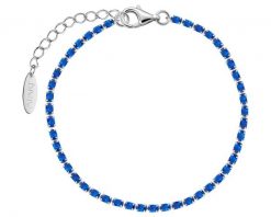 Bransoletka srebrna z cyrkoniami. Szare bransoletki Apart, z cyrkonią, srebrne. Za 259.00 zł.