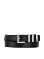 Gino Rossi Pasek Damski BLYL24008-1 Czarny. Czarne paski Gino Rossi, bez wzorów, ze skóry. Za 129.99 zł.