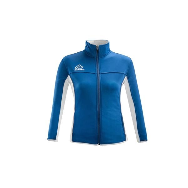 Damska bluza dresowa Acerbis Belatrix. Niebieskie bluzy ACERBIS, l, bez wzorów, z dresówki, bez kaptura. Za 149.50 zł.