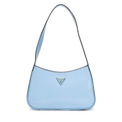 Torebka Guess. Niebieskie torebki klasyczne Guess, z aplikacjami, bez dodatków. Za 549.99 zł.