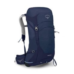 Plecak turystyczny Osprey Stratos. Niebieskie plecaki Osprey, bez wzorów. Za 742.80 zł.