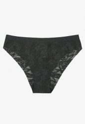 Ciemnozielone Majtki Figi z Delikatnej Koronki Lilini. Zielone figi Born2be, l, bez wzorów, z jeansu. Za 4.99 zł.