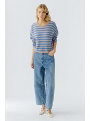 Oui Sweter w kolorze karmelowo-niebieskim rozmiar: 44. Brązowe swetry Oui, bez wzorów, z wełny, bez ramiączek. Za 334.60 zł.