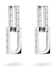 Liebeskind Kolczyki z cyrkoniami rozmiar: onesize. Szare kolczyki Liebeskind, z cyrkonią, ze stali. Za 249.45 zł.