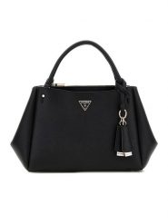 Guess Torebka w kolorze czarnym - 29 x 21 x 12 cm rozmiar: onesize. Czarne torby na ramię Guess, z aplikacjami, z materiału, przez ramię, bez dodatków. Za 505.13 zł.