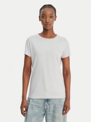 BOSS T-Shirt C_Elove_4 50559077 Niebieski Slim Fit. Niebieskie t-shirty Boss, s, bez wzorów, z bawełny, bez kołnierzyka, bez ramiączek. Za 229.99 zł.