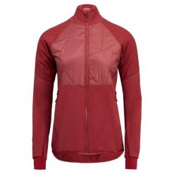 Kurtka do narciarstwa biegowego damska Silvini Cortena WJ2121. Czerwone kurtki narciarskie Silvini, s, bez wzorów, z materiału, bez kaptura, narciarskie, primaloft. Za 499.90 zł.