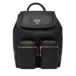Plecak Guess. Czarne plecaki Guess, z aplikacjami. Za 539.99 zł.