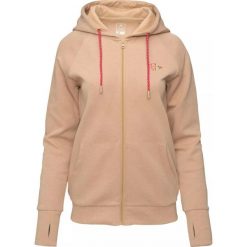 Bluza sportowa damska Elbrus RUNA II WO'S. Brązowe bluzy ELBRUS, s, bez wzorów, bez kaptura. Za 155.96 zł.