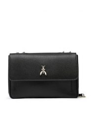 Patrizia Pepe Torebka 8B0100/L001-K118 Czarny. Czarne torebki klasyczne Patrizia Pepe, bez wzorów, ze skóry, bez dodatków. Za 1,229.00 zł.