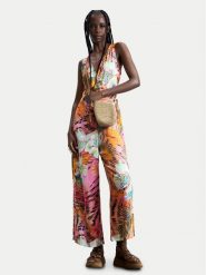 Desigual Kombinezon Swim Nasau 26SWPW53 Kolorowy Regular Fit. Sukienki Desigual, s, bez wzorów, z wiskozy, bez kołnierzyka, bez ramiączek. Za 539.99 zł.